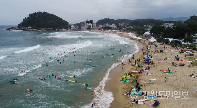죽도,물치,하조대,기사문…내게 딱 맞는 양양 서핑 해변은 어디?