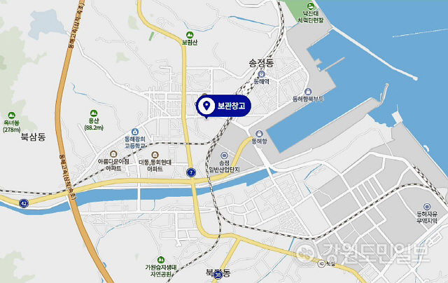 동해 주택가 주차 민원 해소될까... 수소충전소 갖춘 화물차 전용 공영차고지 조성