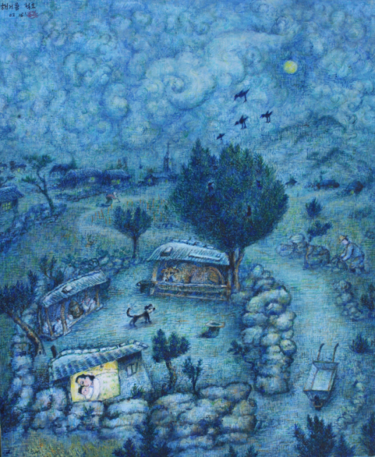 [이광택의 그림 에세이  붓으로 그리는 이상향] 76. 한 장의 사진을 보며…