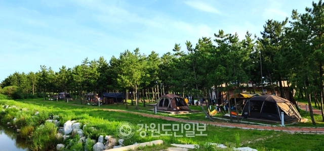 서정온천 캠핑장
