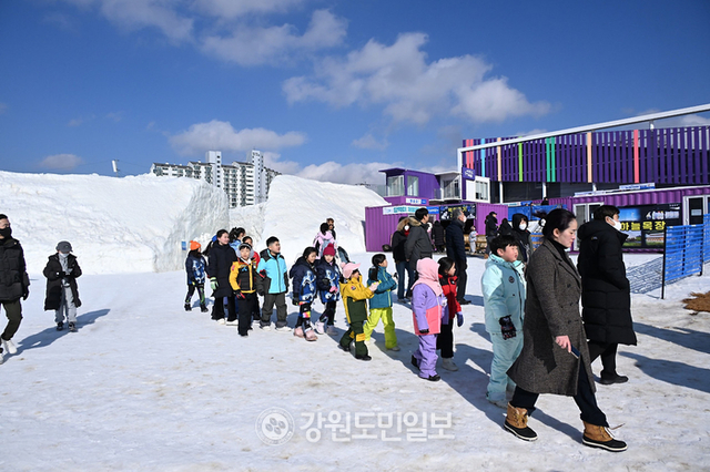 눈동이와 함께 평창 눈꽃 여행 즐기세요