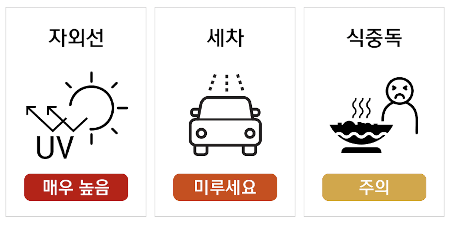 [지수로 보는 날씨정보] 장바구니에 담을 게 없어