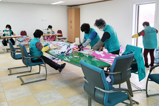 성연면, 폐현수막 재활용 사업 효과 톡톡
