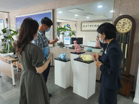 충남교육청교육연수원에 찾아온 작은 미술관 유유유 프로젝트 시즌4