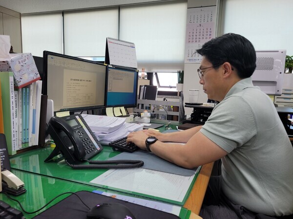 영동군청 전기기술사 화제