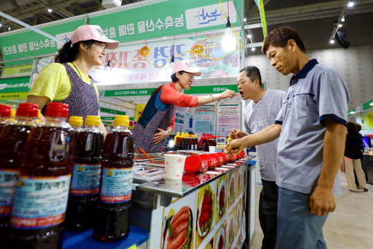 [포토] 전국 팔도 로컬푸드 한 자리에