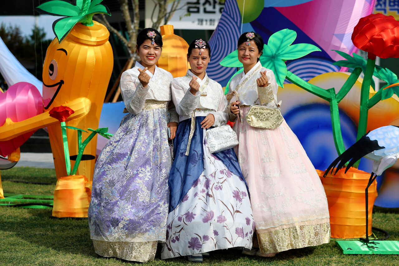 [포토] 금산세계인삼축제 체험 맛집