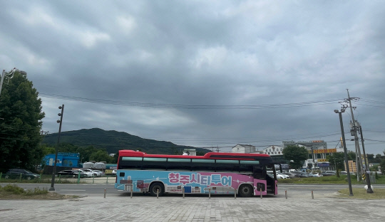 청주 지역 곳곳 돌 수 있는 시티투어... 장애인은 이용 어렵다