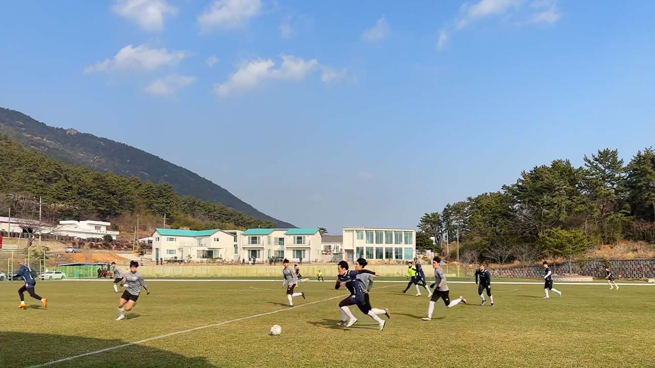 대구FC, 대학팀 상대 연승 거둬 [대구FC in 남해]
