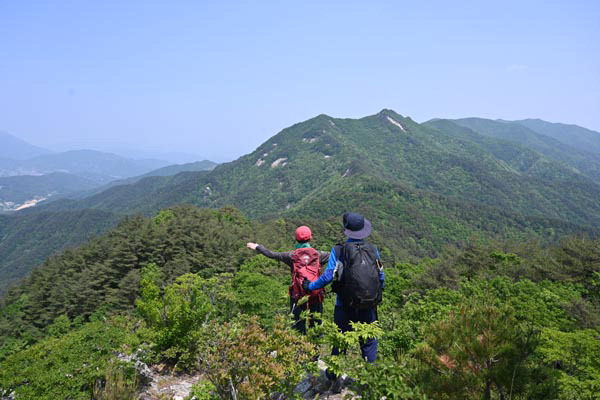 근교산&그너머 <1282> 거창 흰대미산~양각산