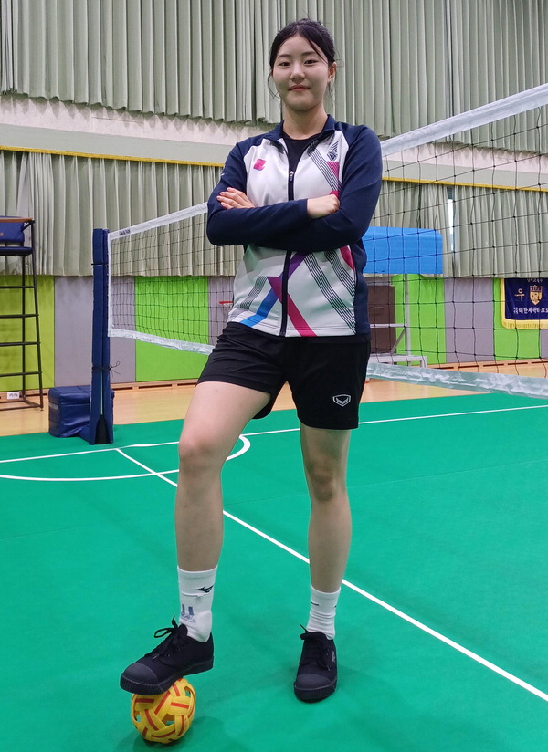 세팍타크로 입문 1년 만에 전국 3관왕 견인 ‘예비 국대’