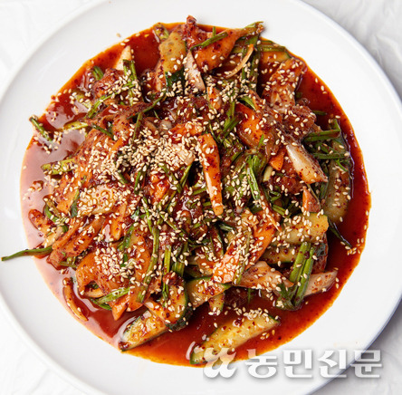 [보령 가면 먹는 겨울철 음식] 오독오독 ‘강개미무침’…맛 하나는 잘생긴 ‘물잠뱅이’