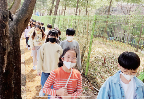 양주 덕현초, 학생들 휴식 위한 꿈자람 둘레길 완공 [꿈꾸는 경기교육]