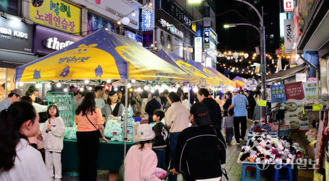 용인중앙시장 별빛마당 야시장 축제 성료… 주말 ‘핫플’ 열기