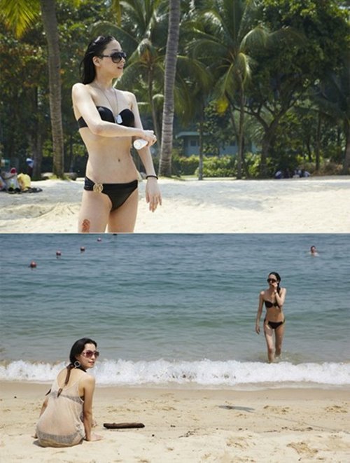 한고은, 미모와 몸매 비결...언니 한성원 보면 안다? '우월 자매'