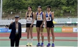 노란 수영복에 섹시한 몸매 어필하는 존예 처자
