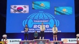노란 수영복에 섹시한 몸매 어필하는 존예 처자