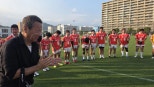 노란 수영복에 섹시한 몸매 어필하는 존예 처자