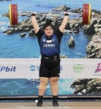 노란 수영복에 섹시한 몸매 어필하는 존예 처자