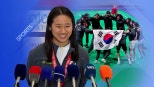 노란 수영복에 섹시한 몸매 어필하는 존예 처자