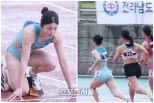 노란 수영복에 섹시한 몸매 어필하는 존예 처자