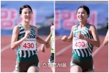 노란 수영복에 섹시한 몸매 어필하는 존예 처자