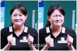 노란 수영복에 섹시한 몸매 어필하는 존예 처자