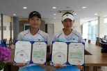 노란 수영복에 섹시한 몸매 어필하는 존예 처자