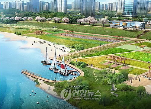 금강 살리기 행복지구 조감도