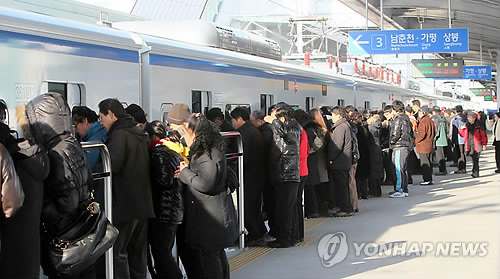 전철 개통 춘천..미분양 1년만에 1천 가구 '해소'