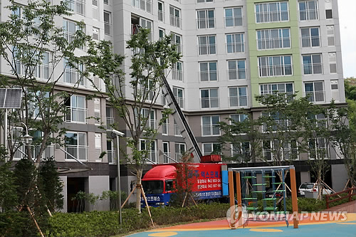 입주 앞둔 세종시 첫마을 2단계 아파트
