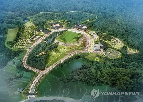 화랑마을 조감도