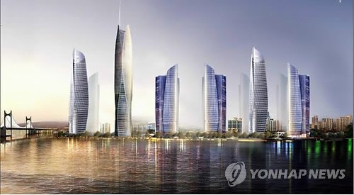 부산 남천삼익비치아파트 재건축 조감도