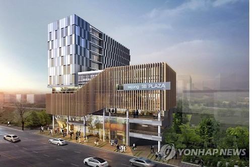 세종시 사이언스비즈플라자 투시도