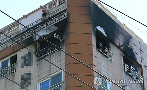 제주시 연동 아파트 화재
