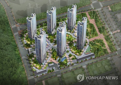'진주 초장지구 이지더원' 조감도