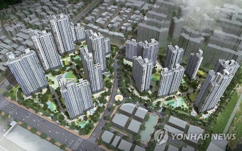 '북대구 한신 더휴' 아파트 조감도