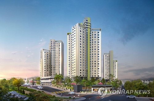 남천 금호어울림 더 비치 투시도