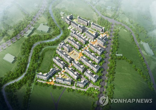 제주 첨단과학기술단지 공공임대주택 조감도