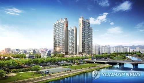 대구 '봉덕 화성파크드림' 아파트 조감도