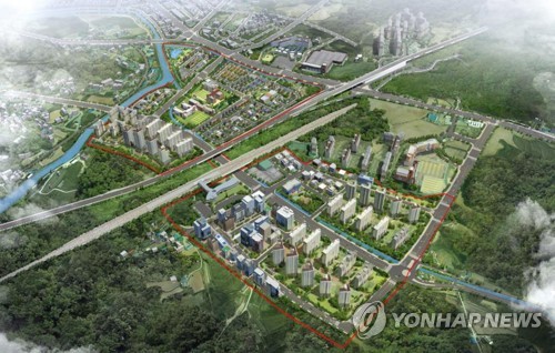 성남∼여주 경강선 역세권 도시개발 '꿈틀'…여주역세권 조감도