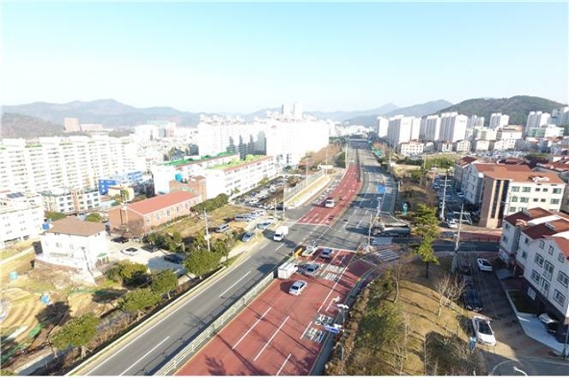 거제시, 장평교차로 교통체계 개선사업 마무리