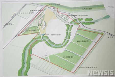 철원 평화.문화광장 조감도