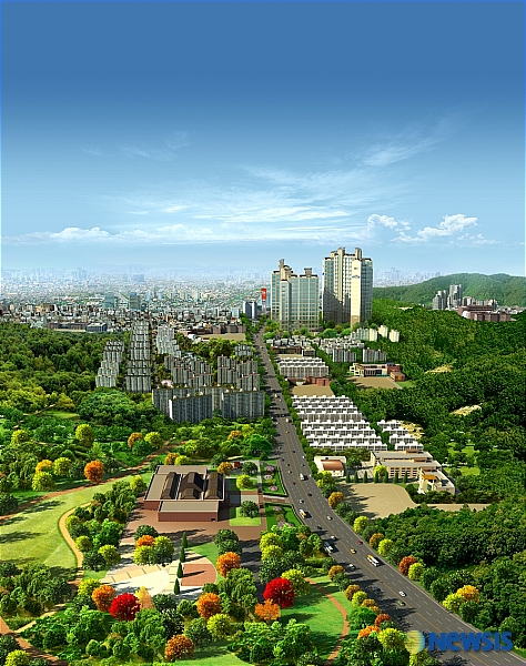 쉐르빌 아파트 투시도