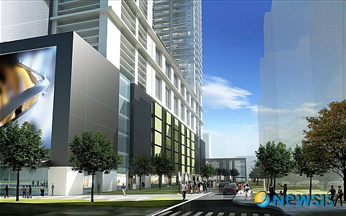 베트남 대원-투덕2차 칸타빌 복합건물 투시도