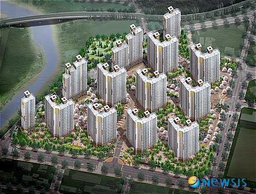 울산 상남지구 '동문굿모닝힐' 조감도