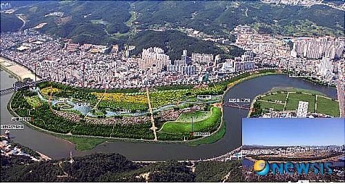 태화강 대공원 조감도