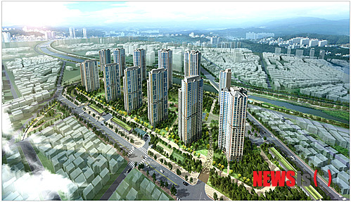 부산 더샵 파크시티 조감도