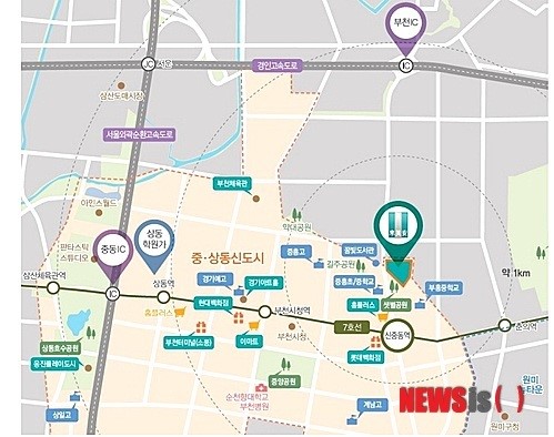 삼성물산, 부천 중동에 '래미안' 첫 선…'래미안 부천 중동' 616가구 분양