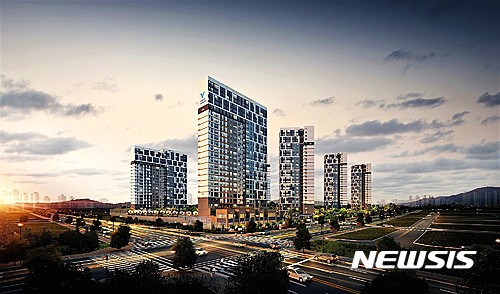 울산 송정 한라비발디 캠퍼스 투시도